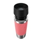 Термокружка Tefal Travel Mug Classic Twist, 360мл, нержавіюча сталь, кораловий (N2024410) - уменьшенное изображение 3