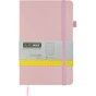 Книга записна Buromax Etalon 125x195 мм 96 аркушів в клітинку обкладинка зі штучної шкіри Рожева (BM.291160-10) - зменшене зображення 1