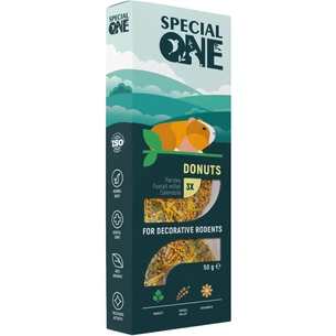 Вітаміни для гризунів Special One «Петрушка, чумиза, календула» 50 г (4823082425211) изображение 1