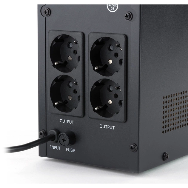 Источник бесперебойного питания Vinga LED 1500VA metal case (VPE-1500M) - изображение 8