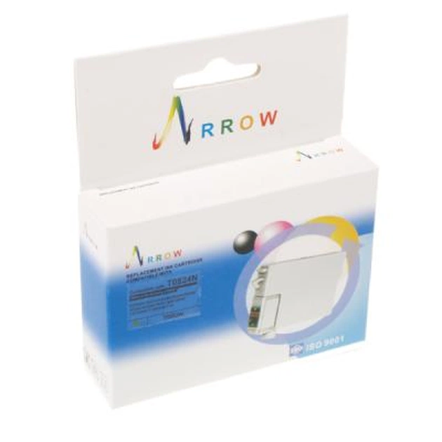 Картридж Arrow Epson StPh R270/T50/TX650 Yellow (T0824N) - изображение 1