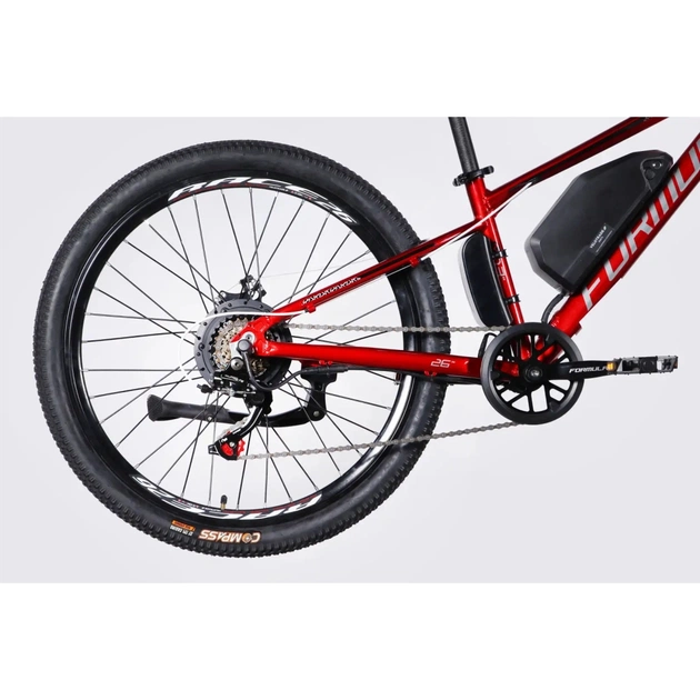 Електровелосипед Formula 26" eMOTION DD FR рама-13" 36B 10А*г 500Вт 2026 червоно-сріблястий (ELB-FR-26-153) - picture 5