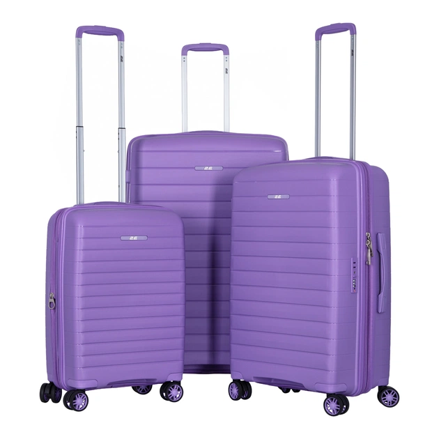 Набір валіз 2E Aero (L+M+S), лавандові (2E-SPP-AERO-SET3-LV) - зображення 1