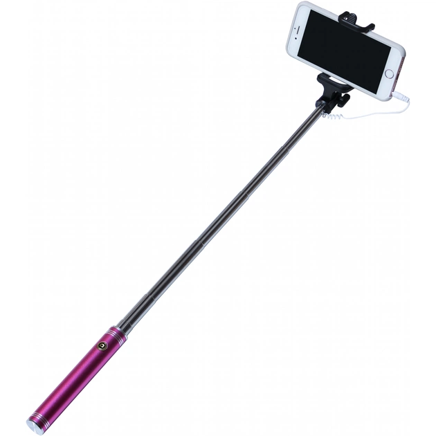 Монопод для селфі Grand-X Metallic 3,5 U-крепление 170-750мм Pink (M35UP) - picture 6