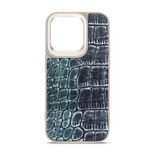 Чохол до мобільного телефона Harder Glamorous Croco Apple iPhone 14 Pro Grey Green (ARM76769) зображення 1