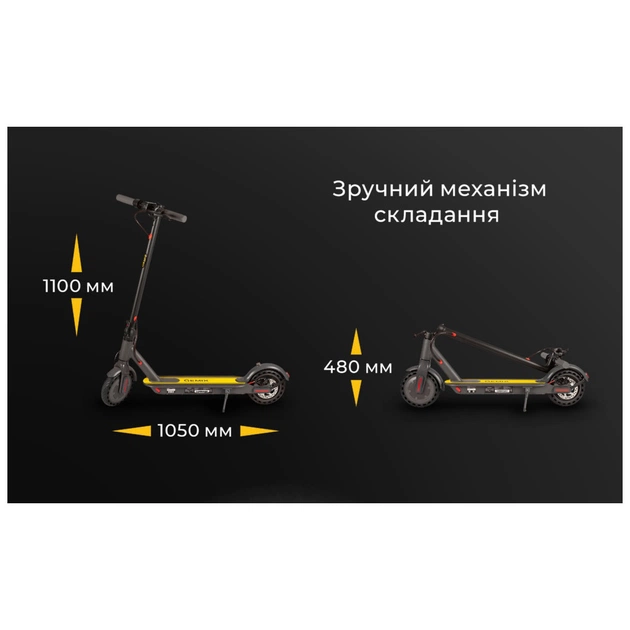 Електросамокат Gemix GM6 Dark Grey (GM6DG) - picture 10