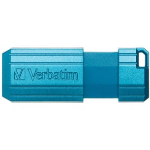 USB флеш накопичувач Verbatim 32GB Store 'n' Go PinStripe Blue USB 2.0 (49057) зображення 1