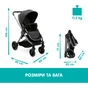 Коляска Chicco Best Friend Pro Stroller Чорна (79866.42) - зменшене зображення 2
