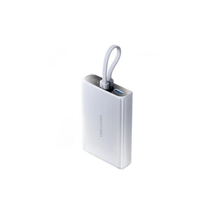 Батарея універсальна VENTION 10000mAh 22,5W PD, USB-A, USB-C In/Out, Lightning In/Out, LED display, Gray (FHZM0) picture 1