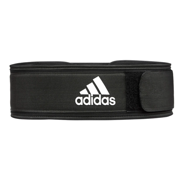Атлетичний пояс Adidas Essential Weightlifting Belt ADGB-12256 XL 94 - 120 см Чорний (885652016339) - picture 6