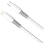 Дата кабель USB-C to Lightning 1.0m PD30W liquid silicone white ColorWay (CW-CBPDCL093-WT) - зменшене зображення 2