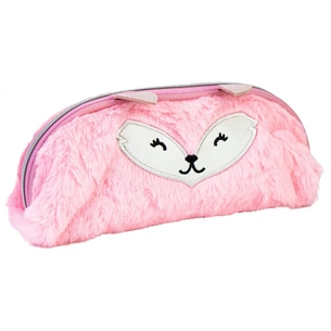 Пенал Cool For School плюшевий 1 відділення рожевий (CF87031) зображення 1