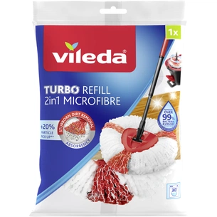 Насадка змінна для швабри Vileda EasyWring & Clean Turbo (4023103195189) зображення 1