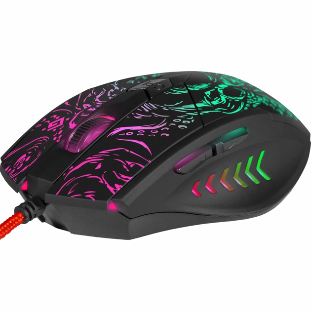 Мишка Defender Titan GM-650L RGB Black (52650) - зображення 1