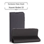 Чохол до мобільного телефона BeCover Exclusive New Style Xiaomi Redmi 15 4G (171mm) EU Black (713915) - зменшене зображення 1