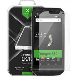Скло захисне Vinga для Doogee S30 (VTPGS-DS30) зображення 1