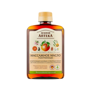Олія для тіла Зелена Аптека Масажна Розігріваюча 200 мл (4823015918841) изображение 1
