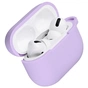 Чохол для навушників 2E для Apple AirPods Pro Pure Color Silicone 2.5 мм Light purple (2E-PODSPR-IBPCS-2.5-LPR) - зменшене зображення 2