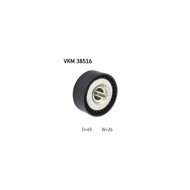 Ролик натягувача ременя SKF VKM 38516 - зображення 1