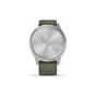 Смарт-годинник Garmin vivomove Style, Silver, Moss, Silicone (010-02240-21) - зменшене зображення 2