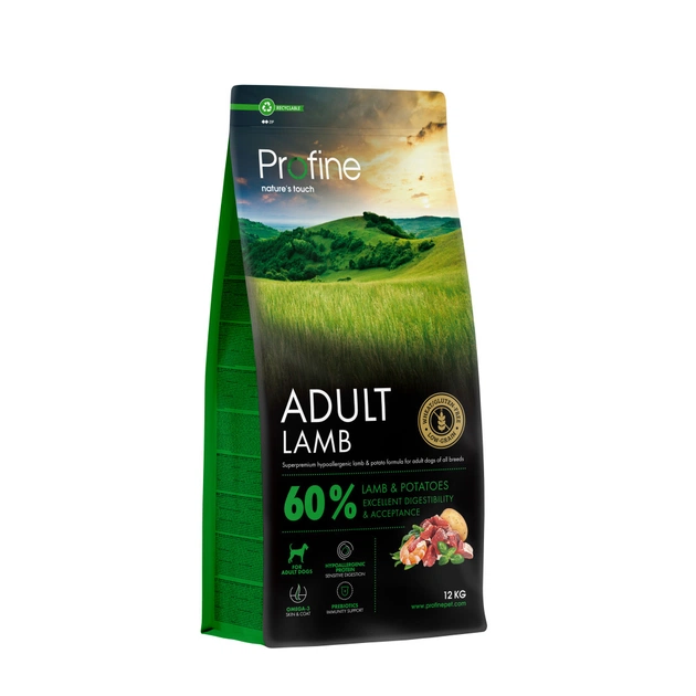 Сухий корм для собак Profine Lamb and Potatoes для дорослих собак всіх порід 12 кг (8595602570157) - зображення 1