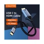 Кабель мультимедійний USB-C to HDMI M 3.0m V1.4 4K30Hz Cabletime (CA915378) - уменьшенное изображение 3