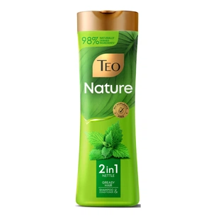 Шампунь Teo Beauty Nature 2 in 1 Nettle Shampoo & Conditioner 350 мл (3800024046728) зображення 1