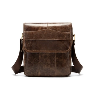 Сумка Vintage З натуральної гладкої шкіри Коричнева (14945) зображення 1