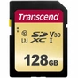 Карта пам'яті Transcend 128GB SDXC class 10 UHS-I (TS128GSDC500S) - зменшене зображення 1