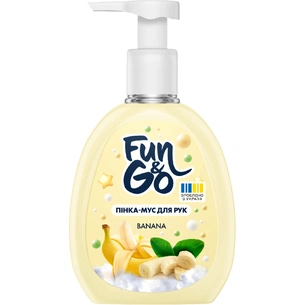 Мило-пінка Fun&Go Banana 300 мл (4820204701802) изображение 1
