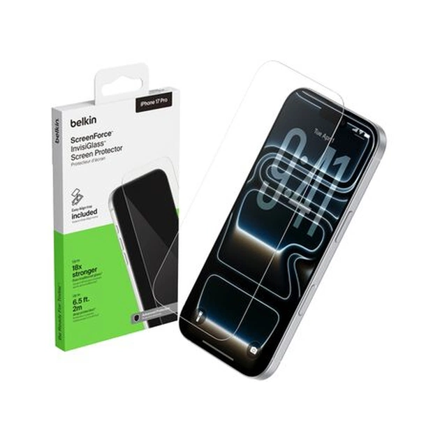 Скло захисне Belkin iPhone 17 Pro Screen Protector (OVA238HQ) - зображення 1
