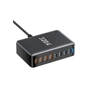 Зарядное устройство Essager 4xUSB-C + 4xUSB 320W GaN (EZC320W-QJB0G-Z) - уменьшенное изображение 4