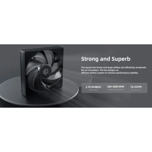 Кулер до корпусу ID-Cooling AF-125-K TRIO - зображення 10