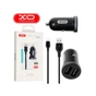 Зарядний пристрій XO 2xUSB 2.1A + cable USB to Micro 5P black (TZ08-M-BK) - зменшене зображення 6