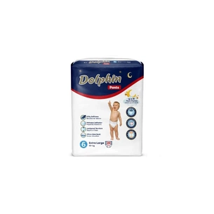 Підгузки Dolphin Dolphin 6 Exta large 15+ кг 20 шт (8680131207251) зображення 1