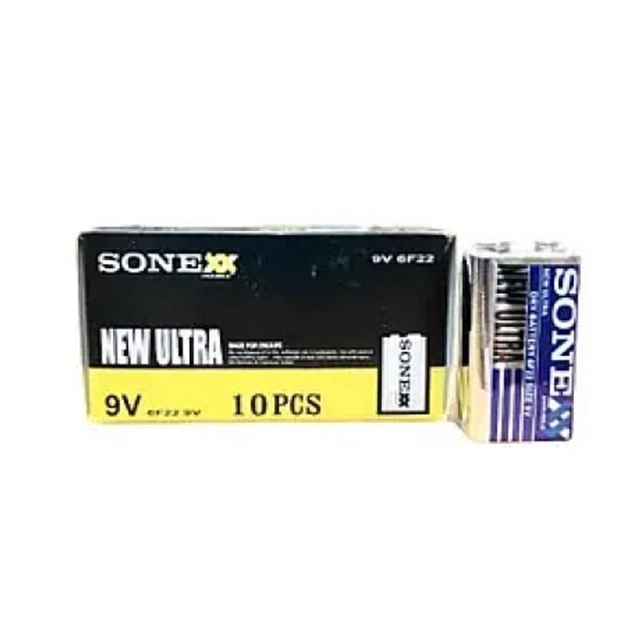 Батарейка Sonex Krona Super Heavy Duty 9v 10 шт - зображення 1