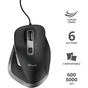 Мишка Trust Fyda Comfortable ECO USB Black-GREY (24728) - зменшене зображення 3