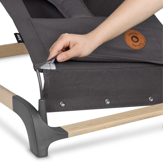 Крісло-гойдалка Lionelo шезлонг June grey stone (LO-JUNE GREY STONE) - picture 8