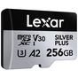 Карта пам'яті Lexar 256GB microSDXC class 10 UHS-I U3 V30 A2 Professional Silver (LMSSIPL256G-BNANG) - уменьшенное изображение 2