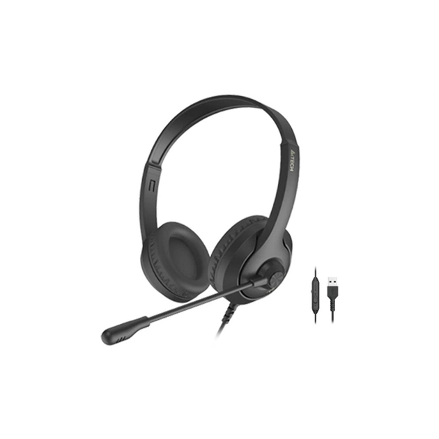 Наушники A4Tech FH100U Stone Black (4711421976978) - изображение 1