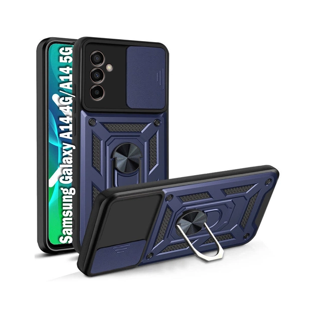 Чохол до мобільного телефона BeCover Military Samsung Galaxy A14 4G SM-A145/A14 5G SM-A146 Blue (709146) - зображення 1