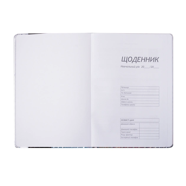 Щоденник шкільний ZiBi В5 48 аркушів тверда обкладинка зі штучної шкіри з поролоном Pink (ZB.13204-10) - picture 2