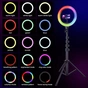 Кільцева LED-лампа Proove Halo 12 RGB White - зменшене зображення 7