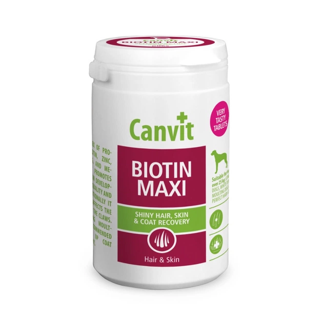 Вітаміни для собак Canvit Biotin Maxi 230 г (8595602507153) - зображення 1