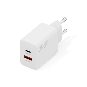 Зарядний пристрій Digitus 1xUSB-C + 1xUSB 30W GaN (DA-10301) picture 1