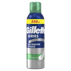 Піна для гоління Gillette Series Soothing Для чутливої шкіри з алое вера 250 мл (8006530154710) зображення 1