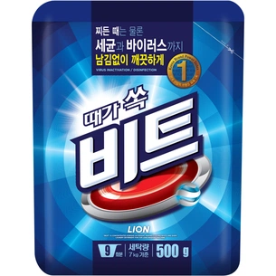 Пральний порошок Lion Beat концентрований 500 г (8806325602927) зображення 1