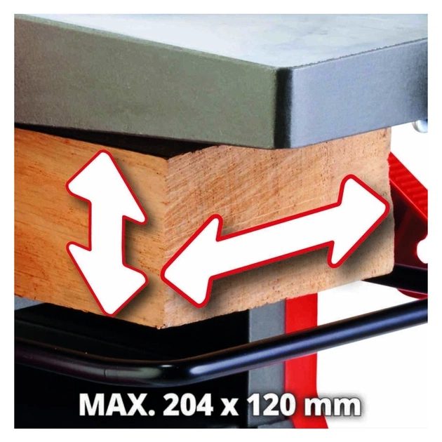 Рейсмус Einhell фуговально-рейсмусовий TC-SP 204/2 1500Вт, 204мм (4419952) - picture 5