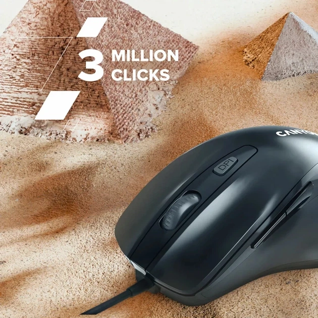 Мишка Canyon M-6 USB Black (CNE-CMS6) - зображення 6