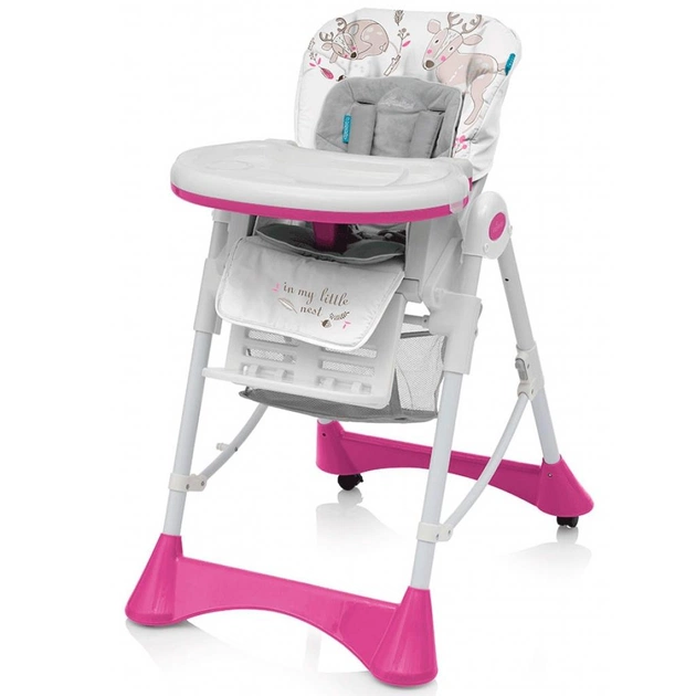 Стілець для годування Baby Design Pepe New 08 Pink (292255) - изображение 1